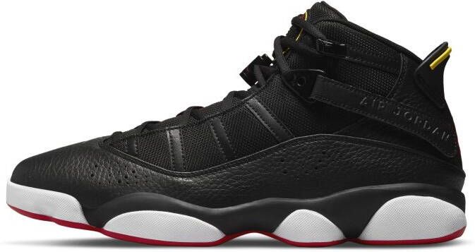 Air Jordan 6 Rings Basketbalschoenen Sneakers Schoenen Zwart 322992 - Foto 7