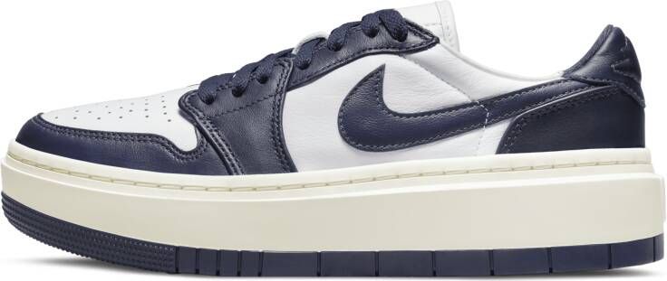 Jordan Wmns Air 1 Elevate Low White Midnight Navy Sail Schoenmaat 38 1 2 Sneakers DH7004 141