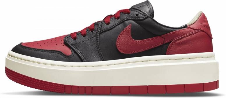 Nike Air Jordan 1 Elevate Low SE Bred (Women's) DQ1823-006 RED Zwart Rood Schoenen - Foto 3