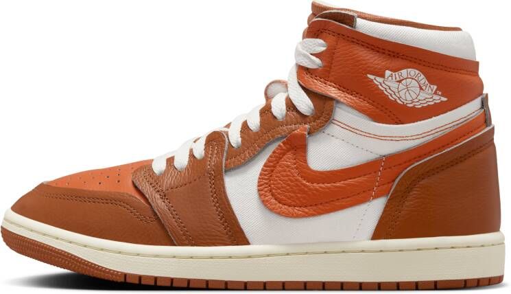 Jordan Aj1 Mm High Dames Schoenen Oranje Maat: 36.5 Leer Foot Locker