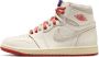 Jordan 1 Retro Dames Schoenen Bruin Maat: 36.5 Leer Foot Locker - Thumbnail 1