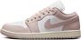 Jordan 1 Low Dames Schoenen Wit Maat: 38.5 Leer Synthetisch Foot Locker - Thumbnail 1