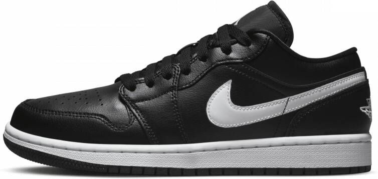 Nike Air Jordan 1 Low Damesschoenen 36.5 Zwart Wit - Foto 3