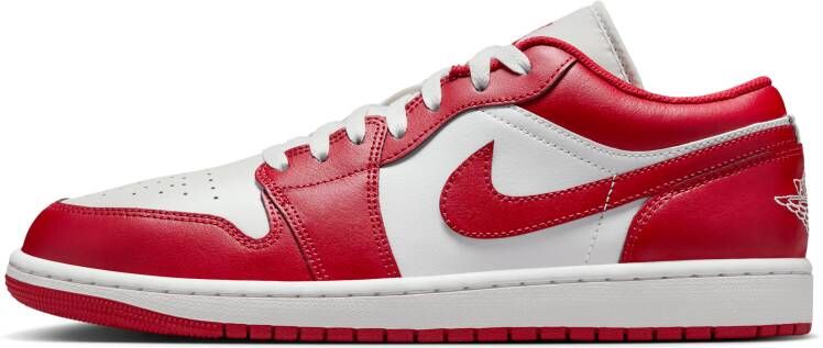 Jordan Aj1 Low Heren Schoenen Wit Maat: 40.5 Leer Foot Locker