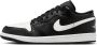 Jordan 1 Low Heren Schoenen Zwart Maat: 47.5 Leer Foot Locker - Thumbnail 1