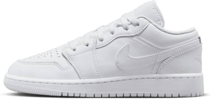 Jordan Air 1 Low (gs) Basketball Schoenen white white white maat: 36.5 beschikbare maaten:36.5 37.5 38.5 40 - Foto 2