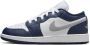 Nike Midnight Navy Wolf Grey Sneakers Blue - Thumbnail 2