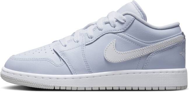 Jordan Aj1 Low Unisex Schoenen Blauw Maat: 37.5 Leer Foot Locker