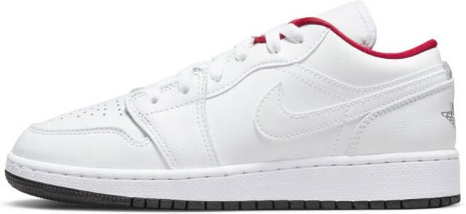 Jordan Air 1 Low(Gs ) White Black Gym Red University Blue Schoenmaat 36+ Shoes grade school 553560 164 - Foto 2