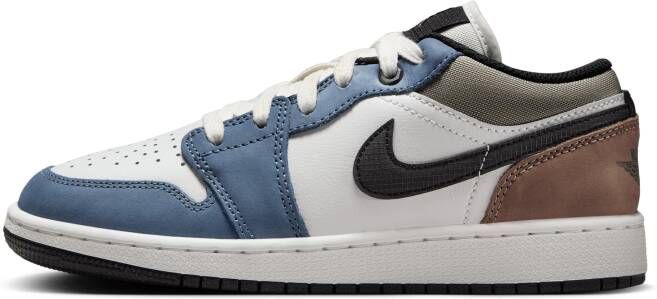 Jordan Air 1 Low kinderschoenen Wit