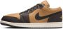 Jordan 1 Low Heren Schoenen Geel Maat: 42.5 Leer Foot Locker - Thumbnail 1