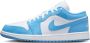 Jordan 1 Low Heren Schoenen Wit Maat: 42.5 Leer Foot Locker - Thumbnail 1