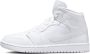 Jordan Air 1 Mid Basketball Schoenen white white white maat: 47.5 beschikbare maaten:41 42.5 43 44.5 45 46 47.5 45.5 - Thumbnail 3