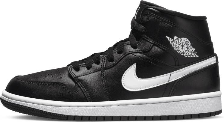 Jordan Air 1 Mid Damesschoenen Zwart