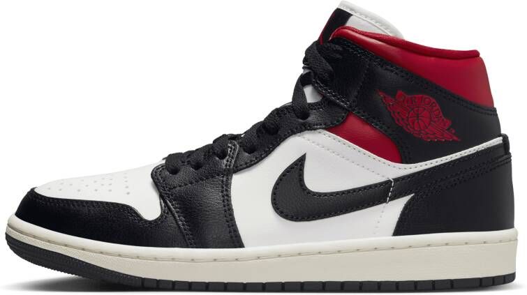 Jordan Air 1 Mid Damesschoenen Zwart