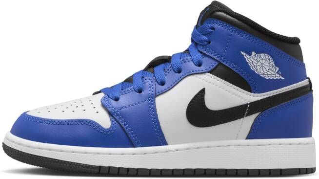 Jordan Mid Game Royal White Black Sneakers Blue