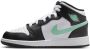 Jordan Aj1 Mid Bg Unisex Schoenen Wit Maat: 38.5 Leer Foot Locker - Thumbnail 1