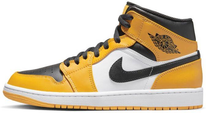 Jordan Air 1 Mid Schoenen Geel