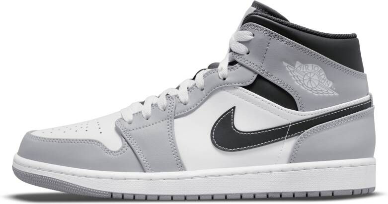 Jordan Air 1 Mid Schoenen Grijs