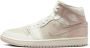 Jordan 1 Mid Dames Schoenen Roze Maat: 36.5 Polyester Foot Locker - Thumbnail 1