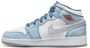 Nike Sneakers Air Jordan 1 Mid Special Edition French Blue - Thumbnail 2