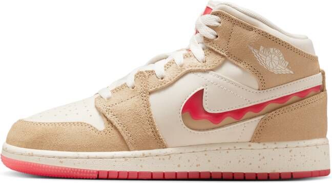 Jordan Air 1 Mid SE Kinderschoenen Bruin