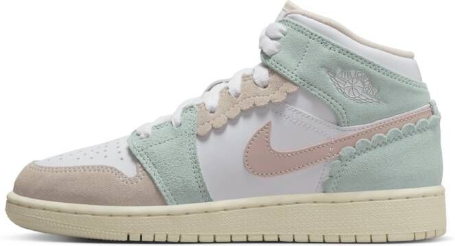 Jordan Air 1 Mid SE Kinderschoenen Wit