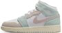 Jordan Air 1 Mid SE Kinderschoenen Wit - Thumbnail 1