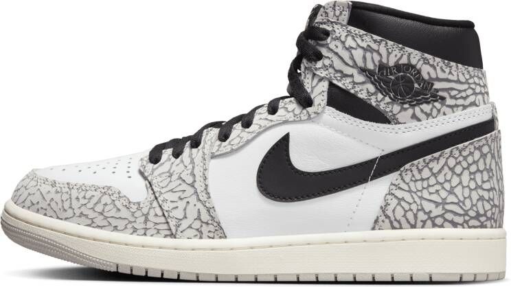 Jordan Air 1 Retro High Og Tech Grey Muslin-Black-White