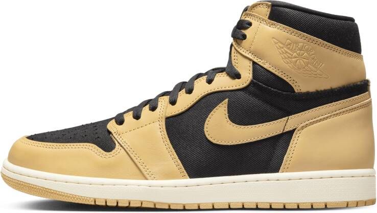 Jordan Klassieke hoge top sneakers Yellow Heren
