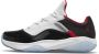 Jordan Air 11 Retro CMFT Low Heren Sneakers Sportschoenen Schoenen Wit Zwart DO0613 - Thumbnail 2