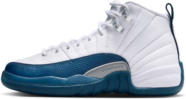 Jordan Air  12 Retro 'French Blue' kinderschoenen Wit