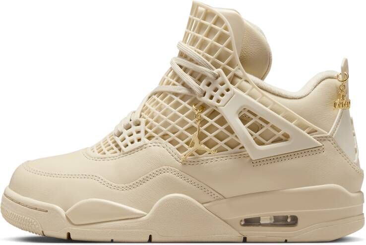 Jordan Retro 4 Dames Schoenen Bruin Maat: 40.5 Leer Foot Locker