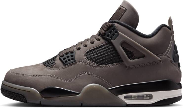 Jordan Air  4 Retro 'Cave Stone and Black' herenschoenen Grijs