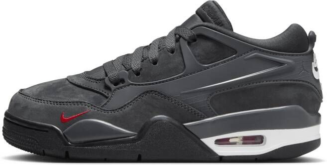 Jordan Retro 4 Unisex Schoenen Grijs Maat: 36.5 Leer Foot Locker