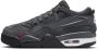 Jordan Retro 4 Unisex Schoenen Grijs Maat: 36.5 Leer Foot Locker - Thumbnail 1