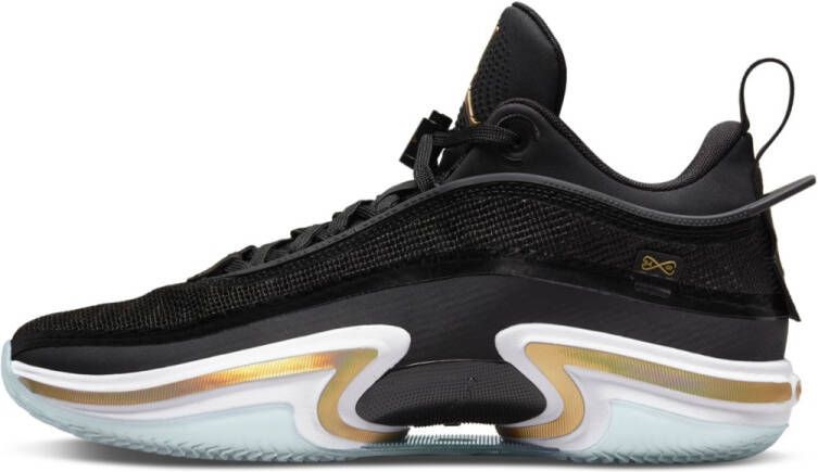 Jordan Air 36 Low Black Metallic Gold White Schoenmaat 42 1 2 Basketball Performance Low DH0833 071