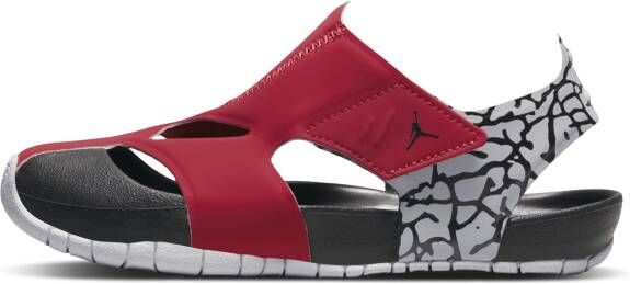 Jordan Flare Sandal Kinderen Gym Red White Black Kind