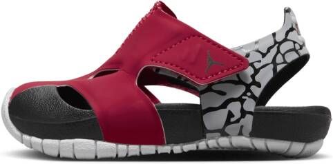 Jordan Flare (td) Sandalen Schoenen gym red black white maat: 18.5 beschikbare maaten:17 18.5