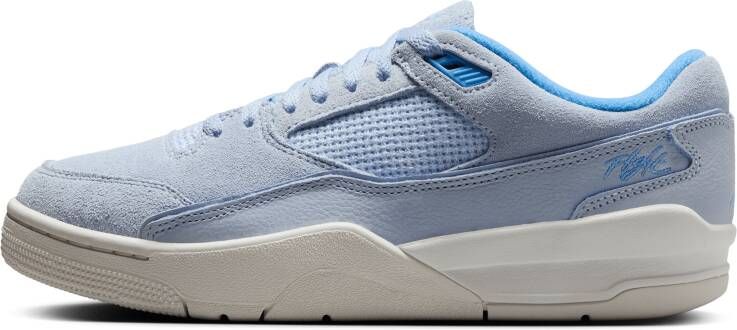 Jordan Flight Dames Schoenen Blauw Maat: 36.5 Leer Foot Locker