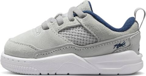 Jordan Flight Court schoenen voor baby's peuters Grijs