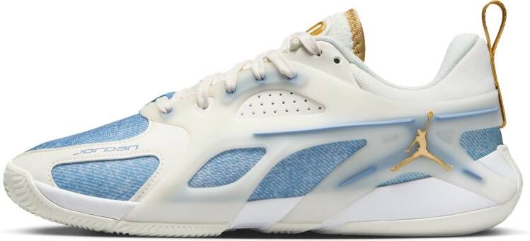 Jordan Heir Series 'Denim and Gold' basketbalschoenen voor dames Wit