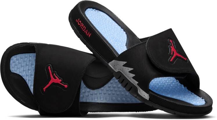 Jordan Hydro Heren Slippers en Sandalen Zwart Maat: 42.5 Plastic Foot Locker