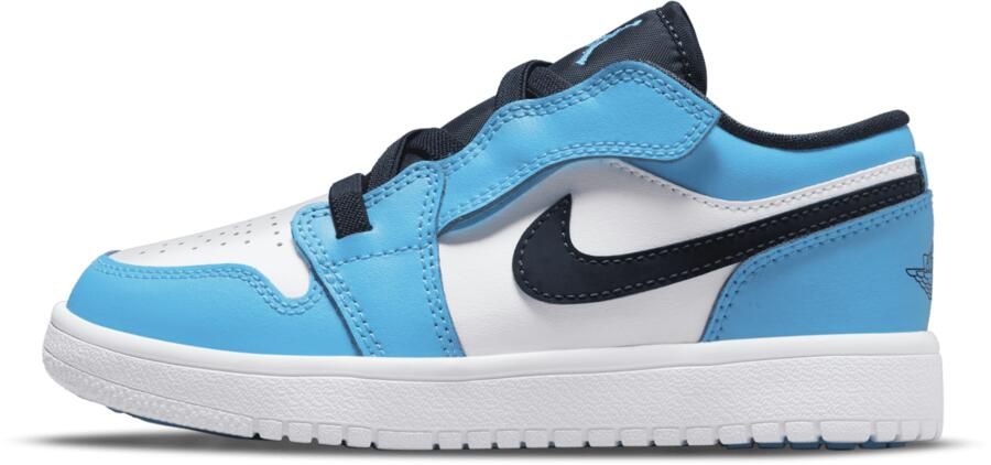 Jordan 1 Low Peuterschoenen Wit Leer