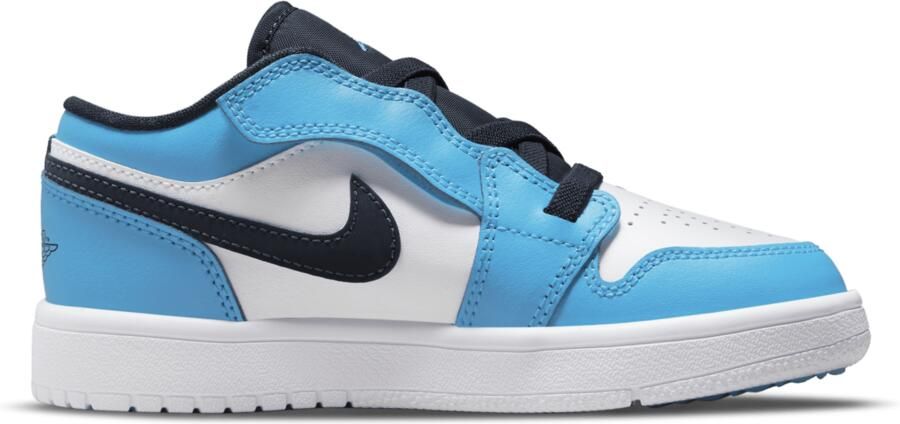 Jordan 1 Low Peuterschoenen Wit Leer - Foto 3