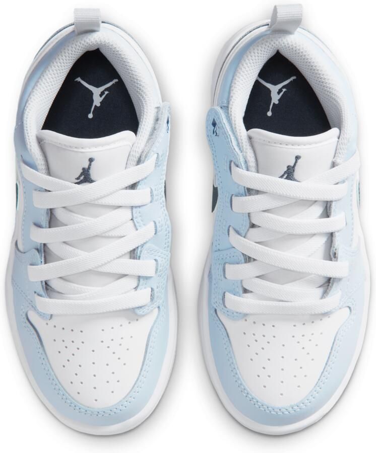 Jordan 1 Low Alt Kleuterschoenen Wit - Foto 2