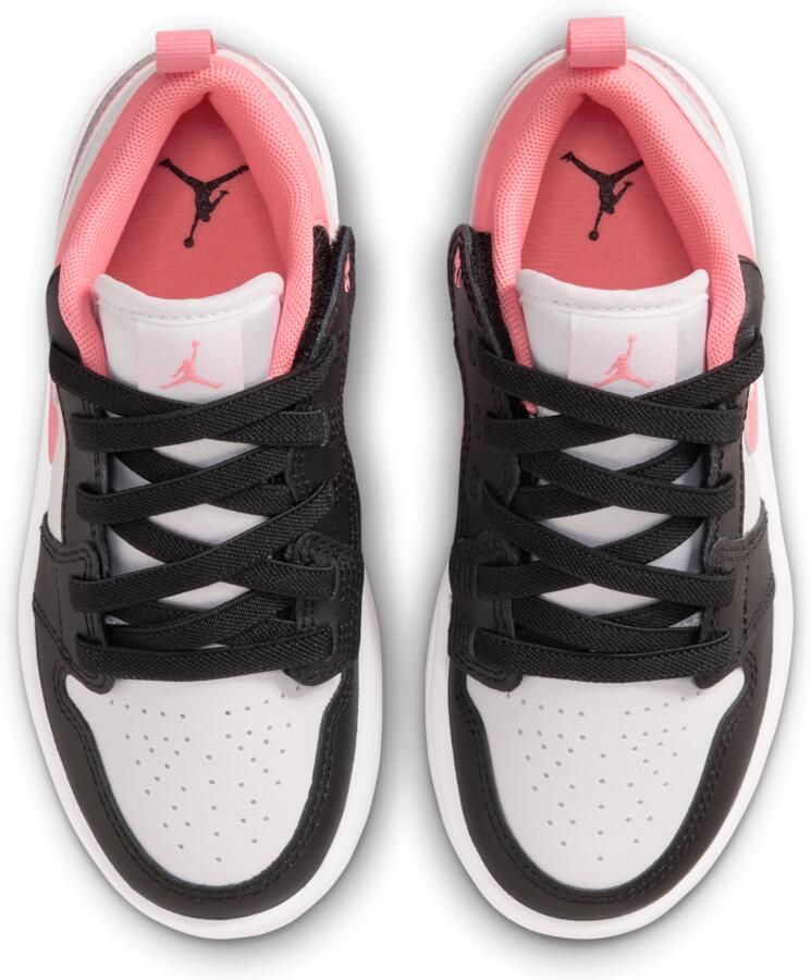 Jordan 1 Low Alt Kleuterschoenen Zwart - Foto 2