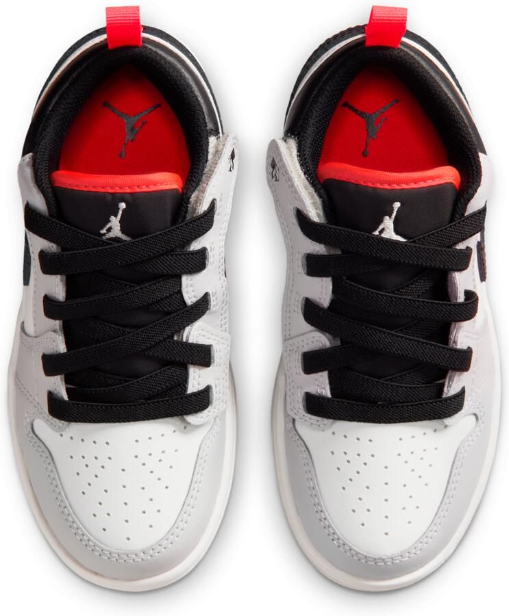 Jordan 1 Low Alt Kleuterschoenen Zwart - Foto 2