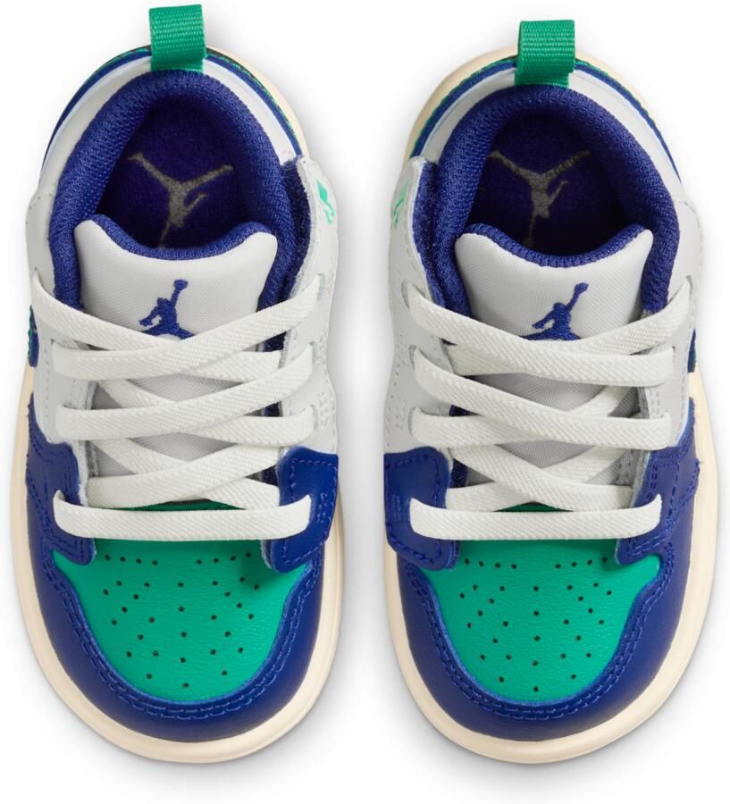 Jordan Aj1 Low Alt Babyschoenen Wit Mesh Synthetisch