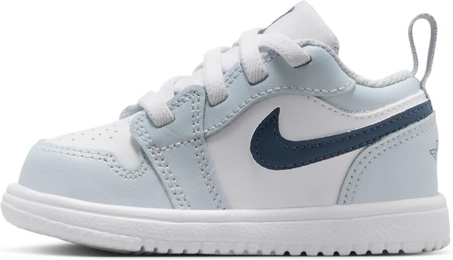 Jordan AJ1 Low Peuterschoenen Wit Mesh Synthetisch